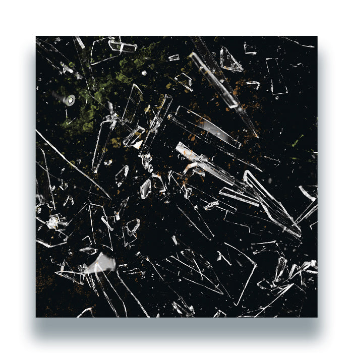DJ Trax - Collision [12 Inch Vinyl, Over/Shadow Records, Back Cover]