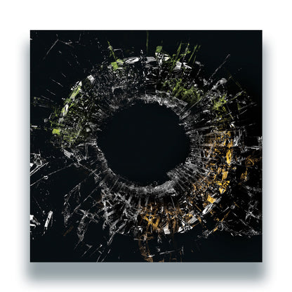 DJ Trax - Collision [12 Inch Vinyl, Over/Shadow Records, Front Cover]