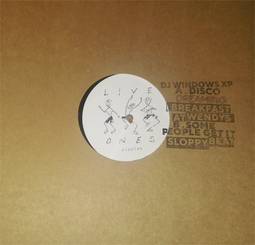 DJ Windows XP - Disco Dreaming EP [12 Inch Vinyl, Live Ones Records, Front Cover]