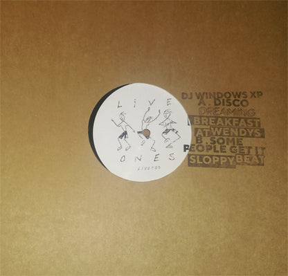 DJ Windows XP - Disco Dreaming EP [12 Inch Vinyl, Live Ones Records, Front Cover]