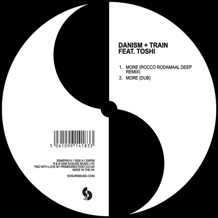 Danism + Train feat. Toshi - More / Mabele [12 Inch Vinyl, SoSure Music, Side A]