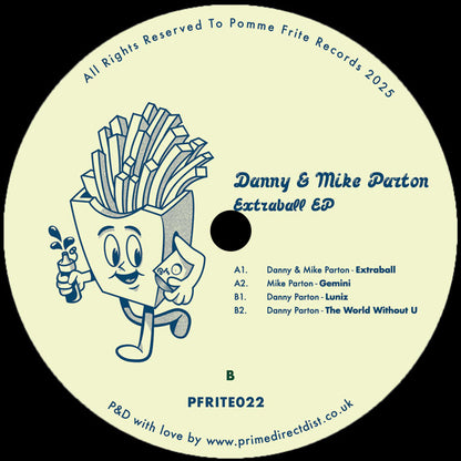 Danny & Mike Parton - Extraball EP [12" Vinyl, Pomme Frite, Side B]