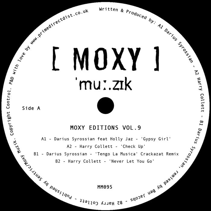 Darius Syrossian / Harry Collett - Moxy Musik Editions Vol 9 [12 Inch Vinyl, Side A]