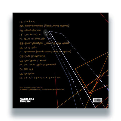 Deep Dish - George is On [2x12" Vinyl, Yellow & Orange, Back]