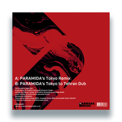 Deep Dish - Say Hello (PARAMIDA Remixes) [12 Inch Vinyl, Armada Music, Back Cover]