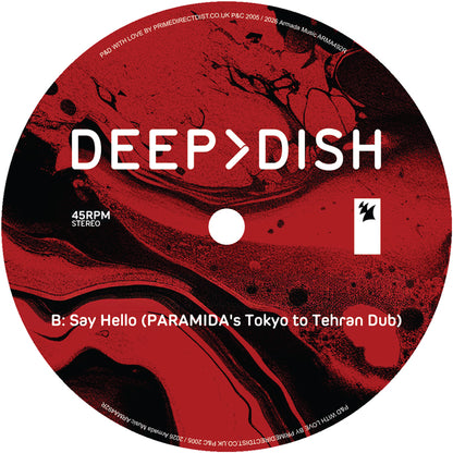 Deep Dish - Say Hello (PARAMIDA Remixes) [12 Inch Vinyl, Armada Music, Side B]