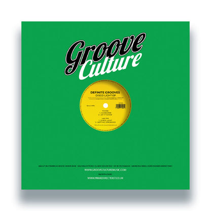 Definite Grooves - Disco Light EP [12 Inch Vinyl, Groove Culture, Front Cover]
