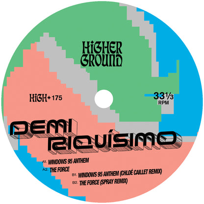 Demi Riquísimo - Windows 95 Anthem [12 Inch Vinyl, Higher Ground, Side A]