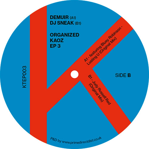 Demuir / DJ Sneak - Organized Kaoz EP 3 [12 Inch Vinyl, Kaoz Theory, Side B]