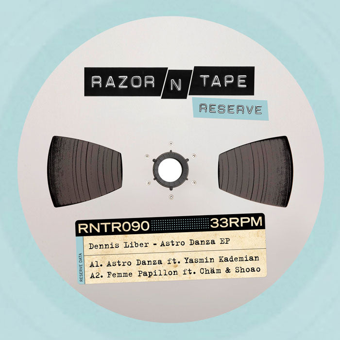 Dennis Liber - Astro Danza EP [12 Inch Aqua Blue Vinyl, Razor-N-Tape Reserve, Side A]