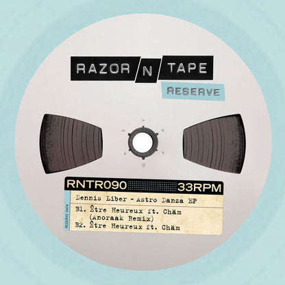 Dennis Liber - Astro Danza EP [12 Inch Aqua Blue Vinyl, Razor-N-Tape Reserve, Side B]