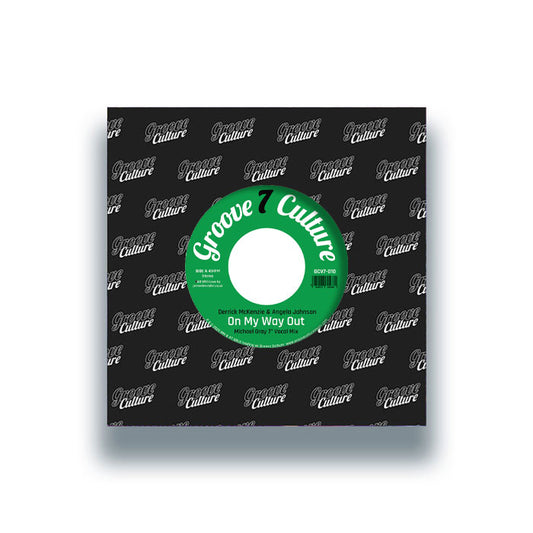Derrick Mckenzie & Angela Johnson - On My Way Out (Michael Gray 7” Remix) [7 Inch Vinyl, Groove Culture Seven, Front Cover]