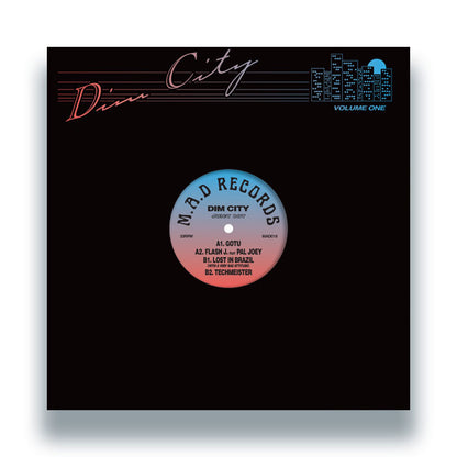 Dim City - Volume 1 (Juicy Boy) [12 Inch Vinyl, M.A.D Records, Make A Dance, Front Cover]