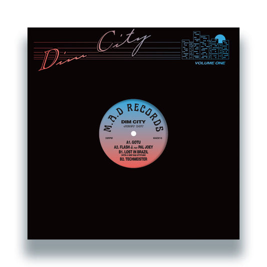 Dim City - Volume 1 (Juicy Boy) [12 Inch Vinyl, M.A.D Records, Make A Dance, Front Cover]