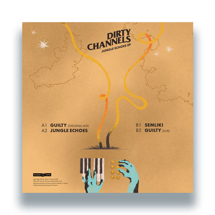 Dirty Channels - Jungle Echoes EP [12 Inch Vinyl, Razor-N-Tape Reserve, Back Cover]