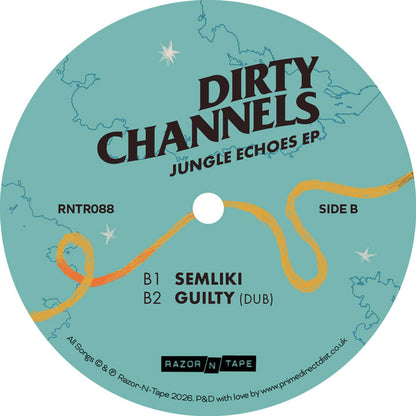 Dirty Channels - Jungle Echoes EP [12 Inch Vinyl, Razor-N-Tape Reserve, Side B]