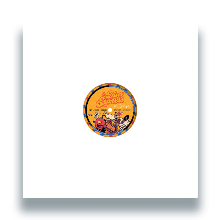 Dirty Supercar, Elliot Chapman, Angelo Ferreri, Bustin' Loose, Relaye, DE SOFFER, La Felix – XPRESS Singles Vol.2 [12 Inch Vinyl, The Disco Express, Front Cover]