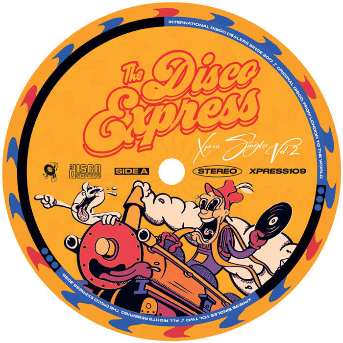 Dirty Supercar, Elliot Chapman, Angelo Ferreri, Bustin' Loose, Relaye, DE SOFFER, La Felix – XPRESS Singles Vol.2 [12 Inch Vinyl, The Disco Express, Side A]