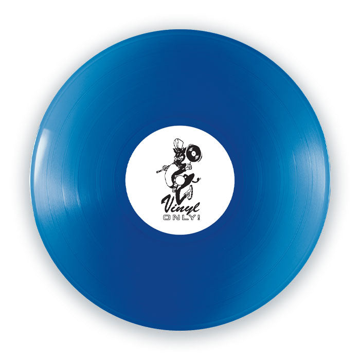 Django Django - Don’t Touch That Dial (Make A Dance Remixes) [12 Inch Blue Vinyl, M.A.D Records, Back Cover]