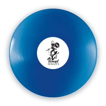 Django Django - Don’t Touch That Dial (Make A Dance Remixes) [12 Inch Blue Vinyl, M.A.D Records, Back Cover]