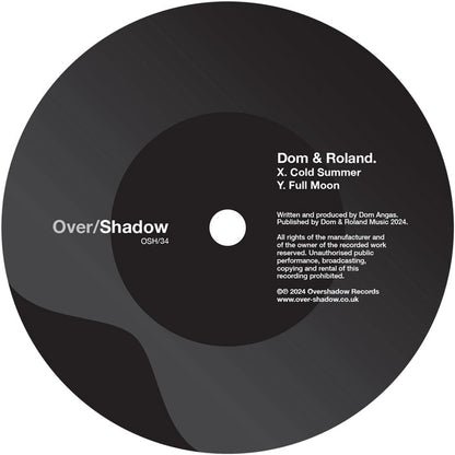 Dom & Roland - Cold Summer / Full Moon - 12" Vinyl, A Side
