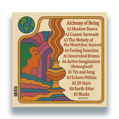 Dor Wand - Alchemy of Being [12 Inch Vinyl LP, Multi Culti Records, Back Cover]