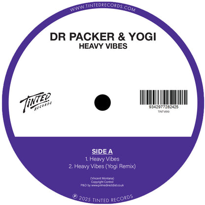 Dr Packer & Yogi / David Penn, Kurtis Mantronik & KPD - Heavy Vibes / Get Down [12 Inch Vinyl, Tinted Records, Side A]