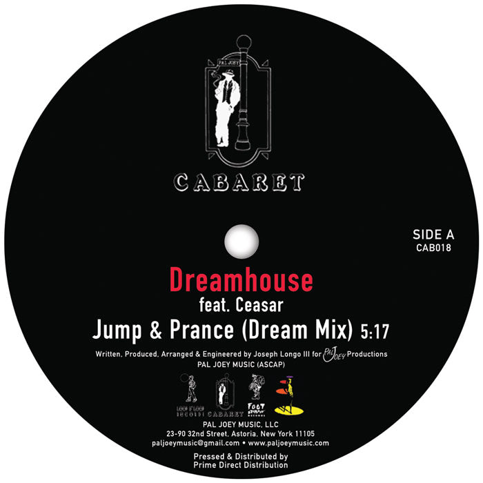 Dreamhouse ft Ceasar - Jump & Prance [12 Inch Vinyl, Cabaret Records, Side A]