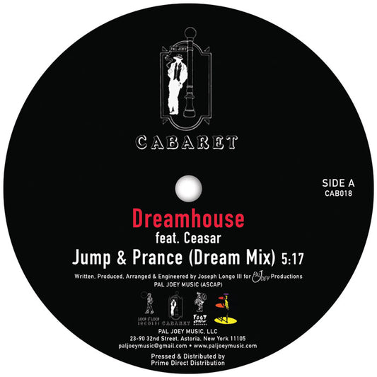 Dreamhouse ft Ceasar - Jump & Prance [12 Inch Vinyl, Cabaret Records, Side A]