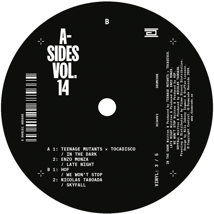 Drumcode - A-Sides Vol. 14 V3 [12 Inch Vinyl, Drumcode Records, Side B]