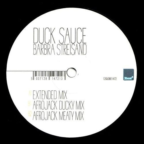 Duck Sauce - Barbra Streisand [12 Inch Vinyl, 3beat Records]
