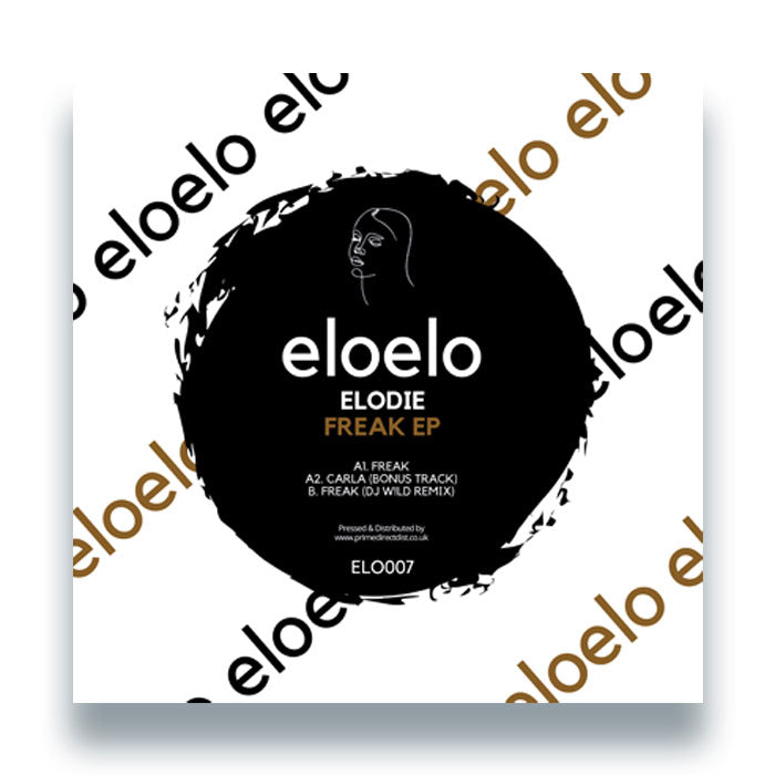 ELODIE - Freak EP [12 Inch Vinyl, Eloelo Recordings, Back Cover]