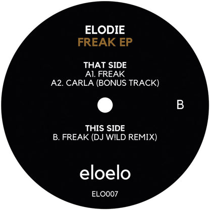 ELODIE - Freak EP [12 Inch Vinyl, Eloelo Recordings, Side B]