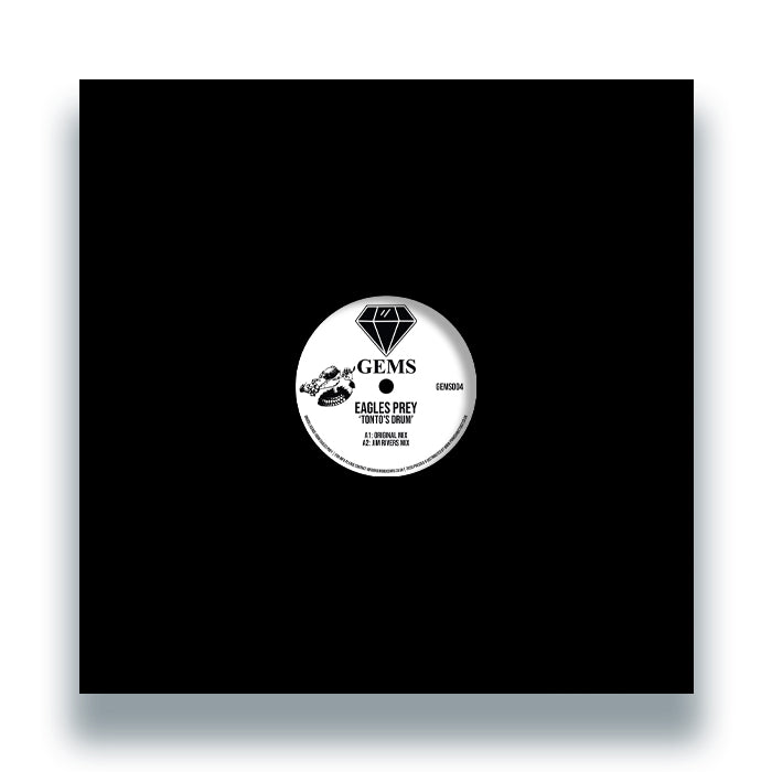 Eagles Prey - Tonto’s Drum [12 Inch Vinyl, GEMS Records, Front Cover]