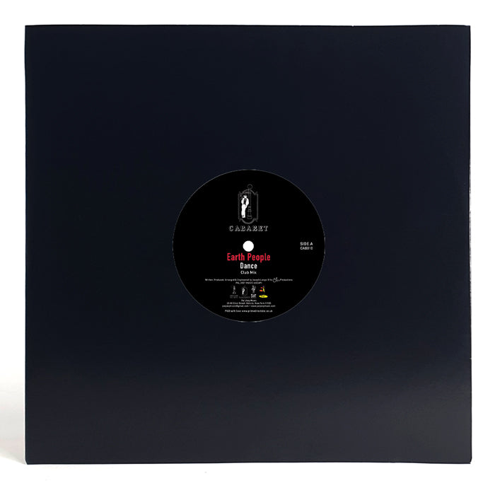 Earth People - Dance [12 Inch Vinyl, Re-issue, Cabaret Records, Front Cover]