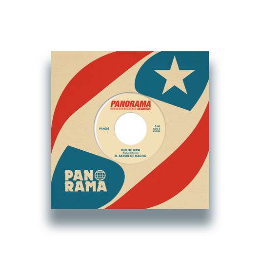 El Sabor De Nacho - Que Se Sepa [7 Inch Vinyl, Panorama Records, Front Cover]