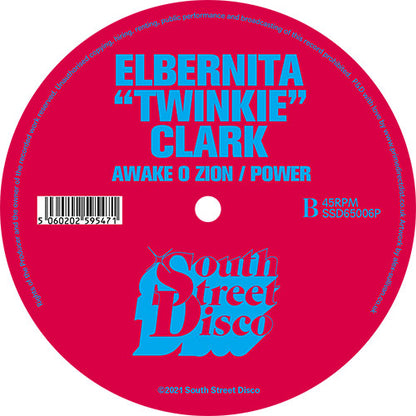 Elbernita “Twinkie” Clark - Awake O Zion / Power [12 Inch Vinyl, South Street Disco, Side B]