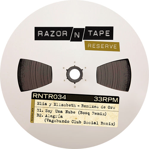 Elia y Elizabeth - Remixes De Oro [12 Inch Vinyl, Razor-N-Tape Reserve, Side B]
