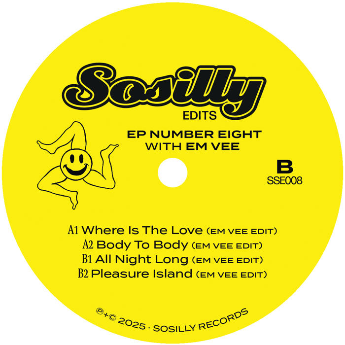 Em Vee - EP Number Eight [12 Inch Vinyl, Sosilly Edits, Side B]