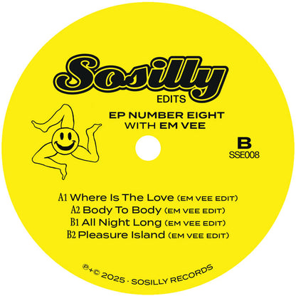 Em Vee - EP Number Eight [12 Inch Vinyl, Sosilly Edits, Side B]