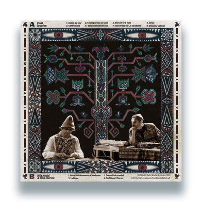 Emil Jourjou & Bliz Nochi - Cimbal Tanz [White 12" Vinyl LP, Multi Culti, Back Cover]