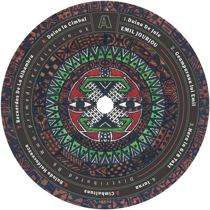 Emil Jourjou & Bliz Nochi - Cimbal Tanz [White 12" Vinyl LP, Multi Culti, Side A]
