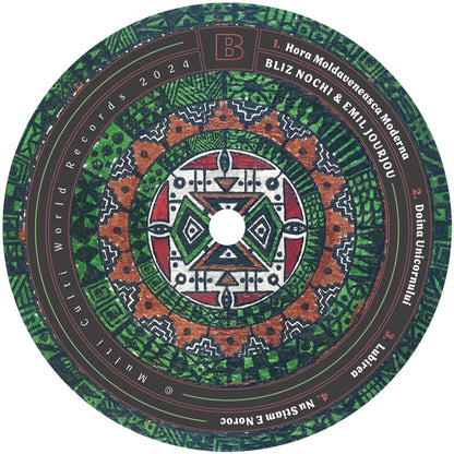 Emil Jourjou & Bliz Nochi - Cimbal Tanz [White 12" Vinyl LP, Multi Culti, Side B]