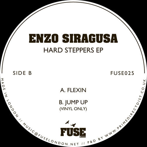 Enzo Siragusa - Hard Steppers EP [12 Inch Vinyl, FUSE London, Side B]