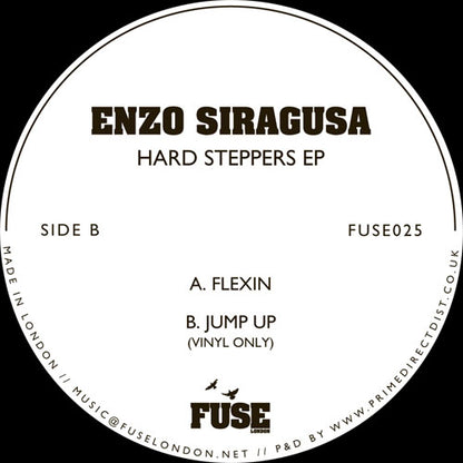 Enzo Siragusa - Hard Steppers EP [12 Inch Vinyl, FUSE London, Side B]