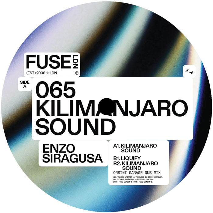 Enzo Siragusa - Kilimanjaro Sound EP [12" Vinyl, Fuse London, Side A]