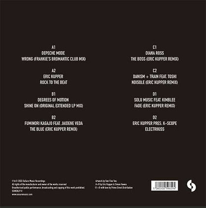 Eric Kupper - A Lifetime In Dance Music [2x12 Inch Vinyl, Double LP, SoSure Music, Back Cover]