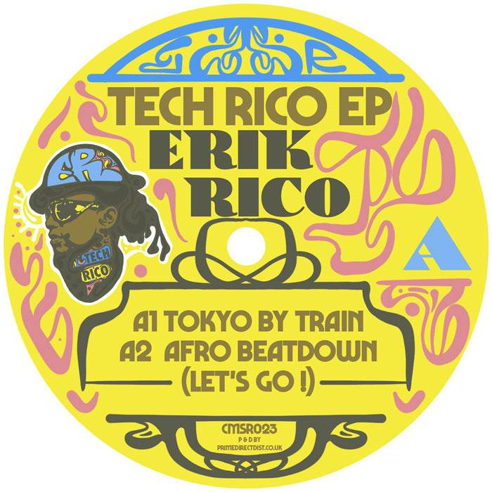 Erik Rico - Tech Rico EP [12 Inch Vinyl, Cosmocities Records, Side A]