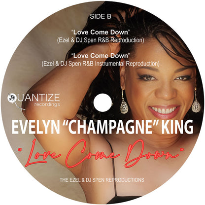 Evelyn ‘Champagne’ King - Love Come Down (Ezel & DJ Spen Reproduction) - 12" Vinyl, Side B