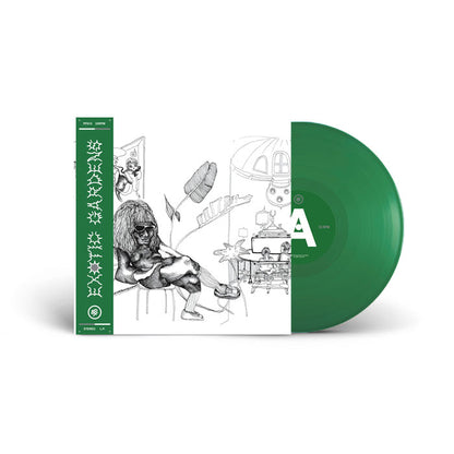 Exotic Gardens - Morning Dubs [12" Green Vinyl, Pinchy & Friends, Front Cover]